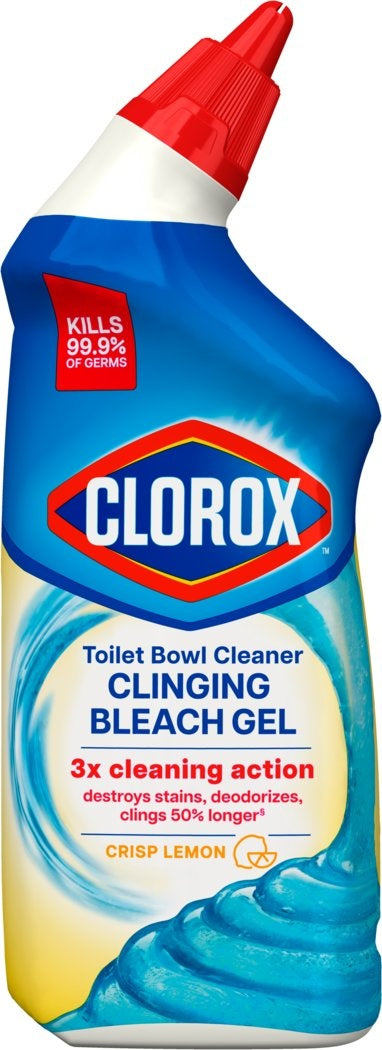 Clorox Toilet Bowl Cleaner - Clinging Bleach Gel | 24 oz., Bathroom
