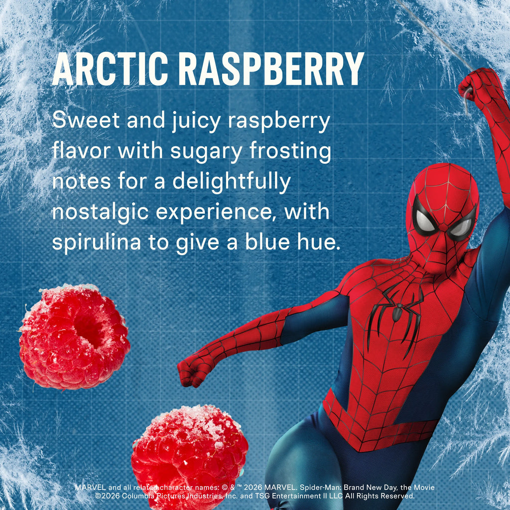 Liquid I.V. Limited Edition Spider-Man Arctic Raspberry Hydration Multiplier®