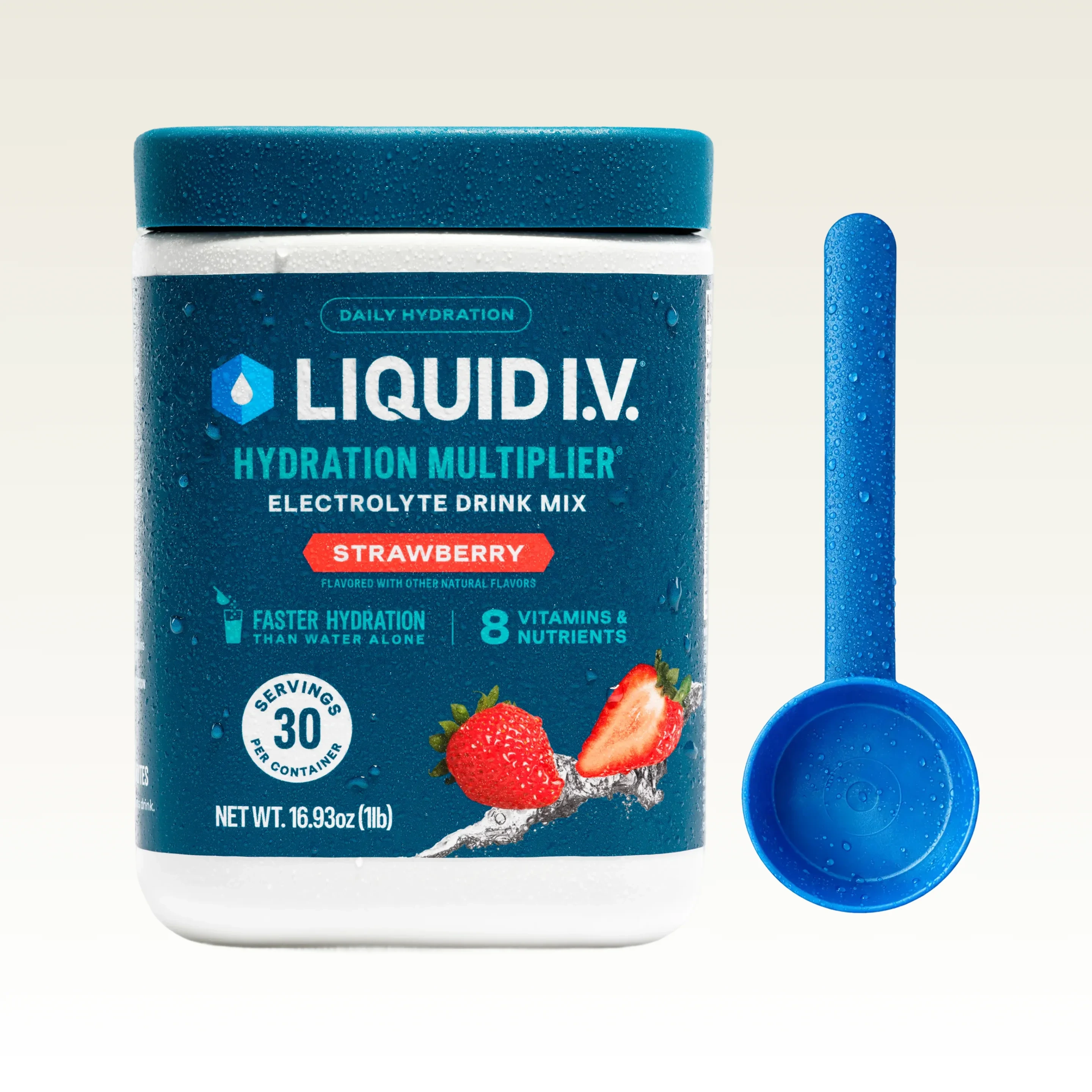 Liquid I.V. Hydration Multiplier® MultiServe, Freshly Picked Ripe Strawberries