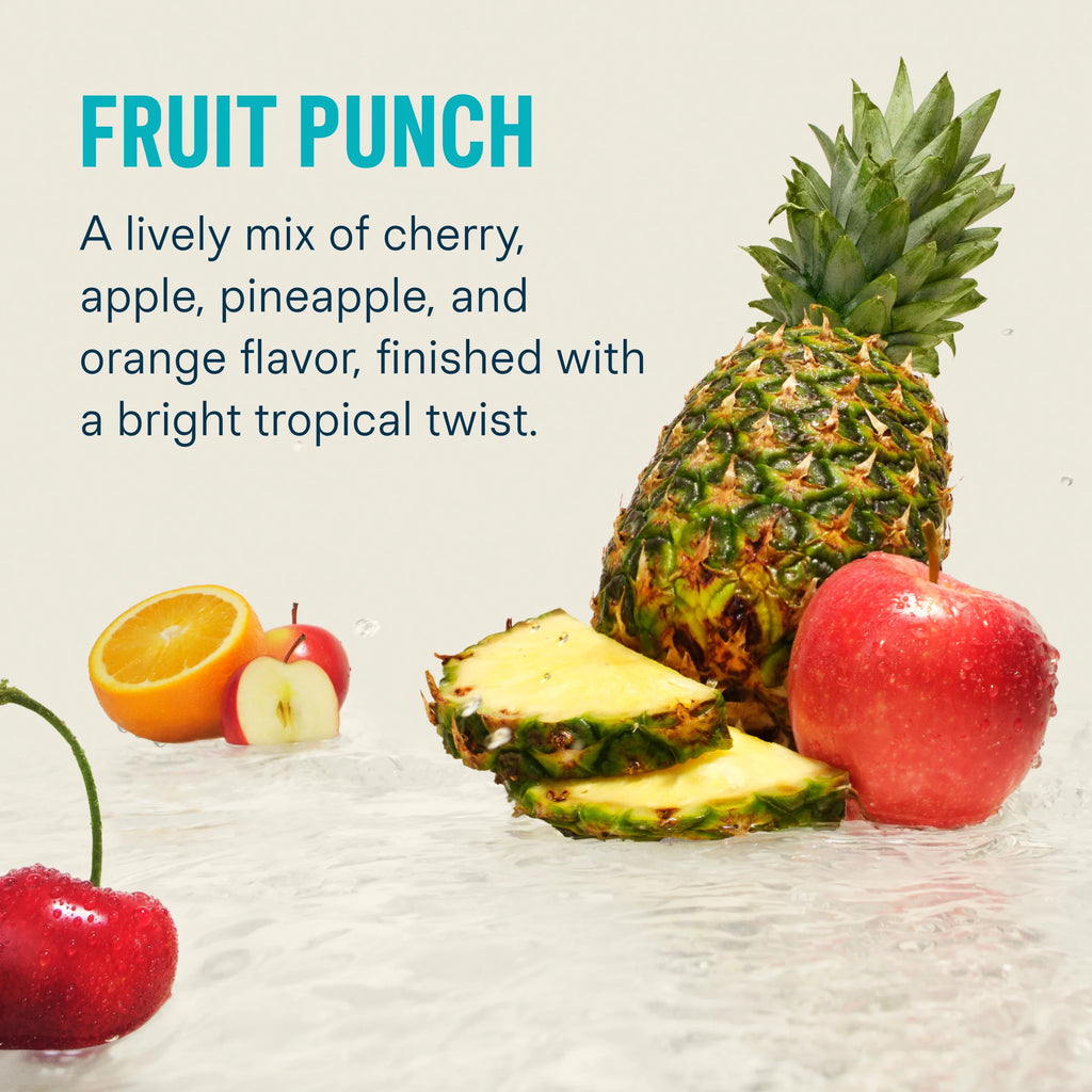 Liquid I.V. Fruit Punch Hydration Sugar-Free Energy Multiplier®, 100 mg Natural Caffeine