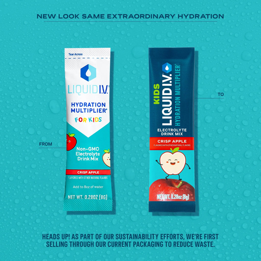 Liquid I.V. Crisp Apple Hydration Multiplier® For Kids, Hydration Multiplier For Kids