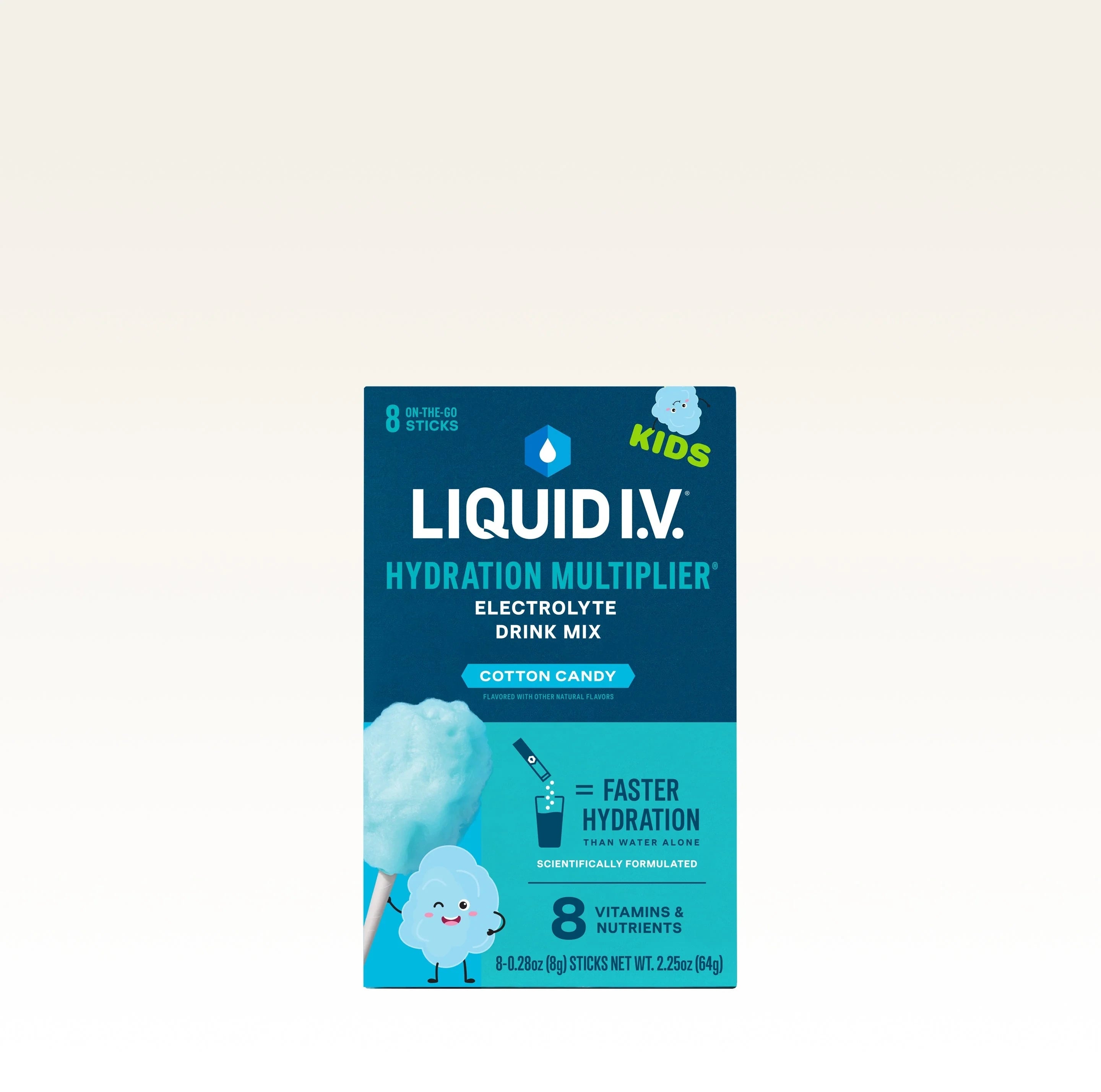 Liquid I.V. Cotton Candy Hydration Multiplier® For Kids, Hydration Multiplier For Kids