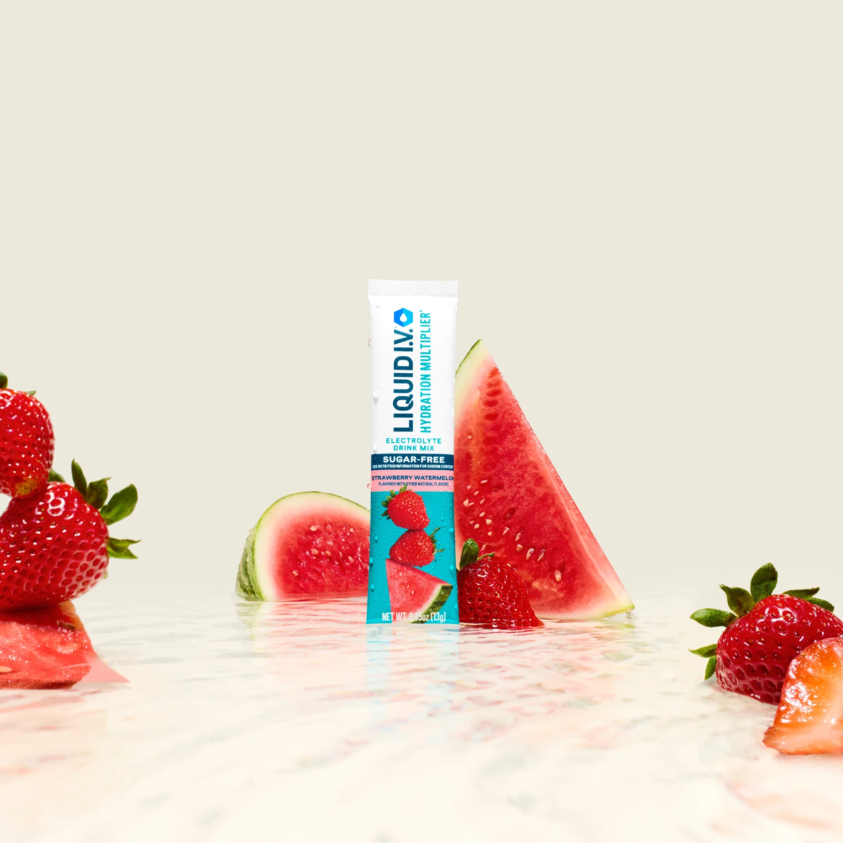 Liquid I.V. Strawberry Watermelon Hydration Multiplier® Sugar-Free, Hydration Multiplier Sugar-Free