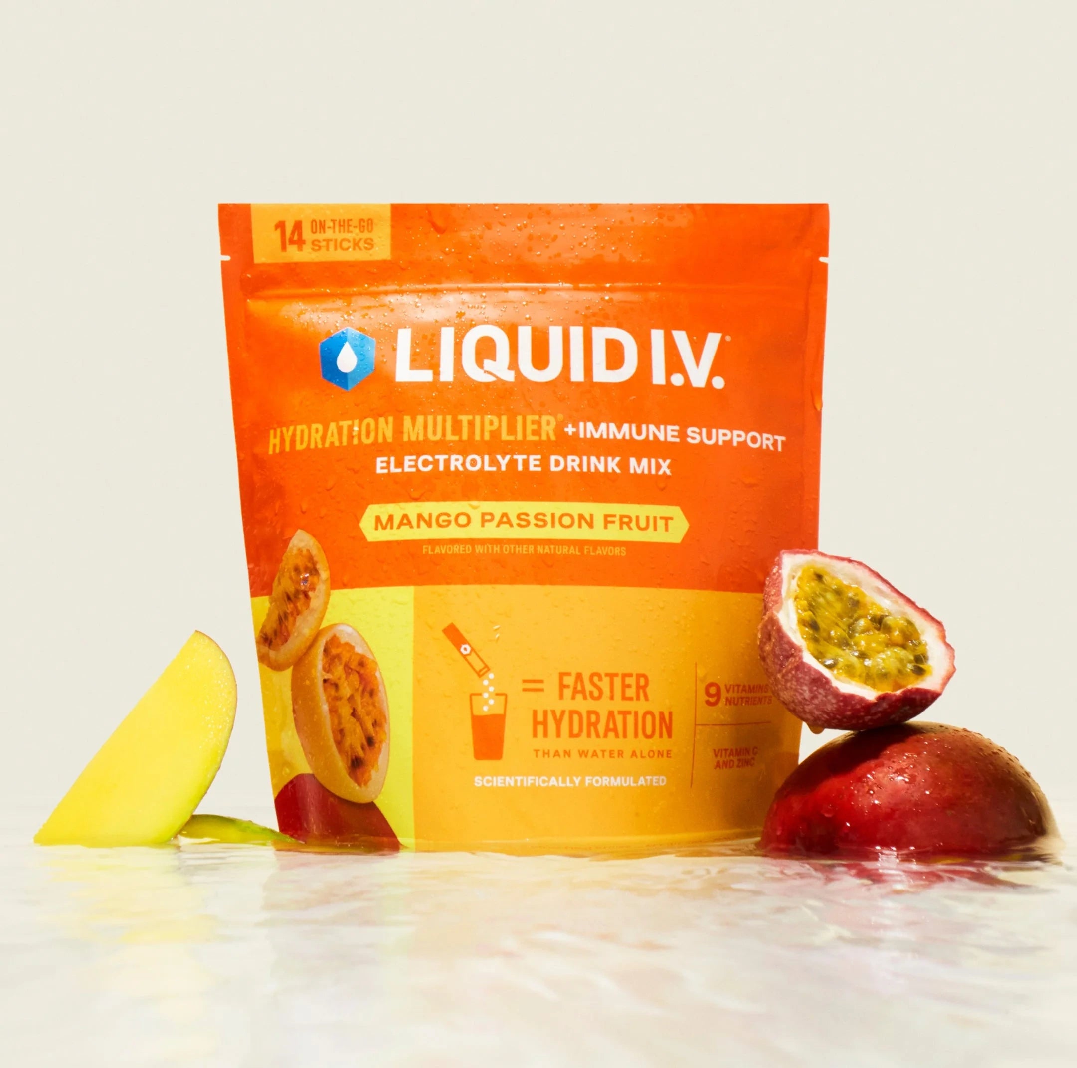 Liquid I.V. Energy & Immune Support Bundle, 2 Flavors, Bundles