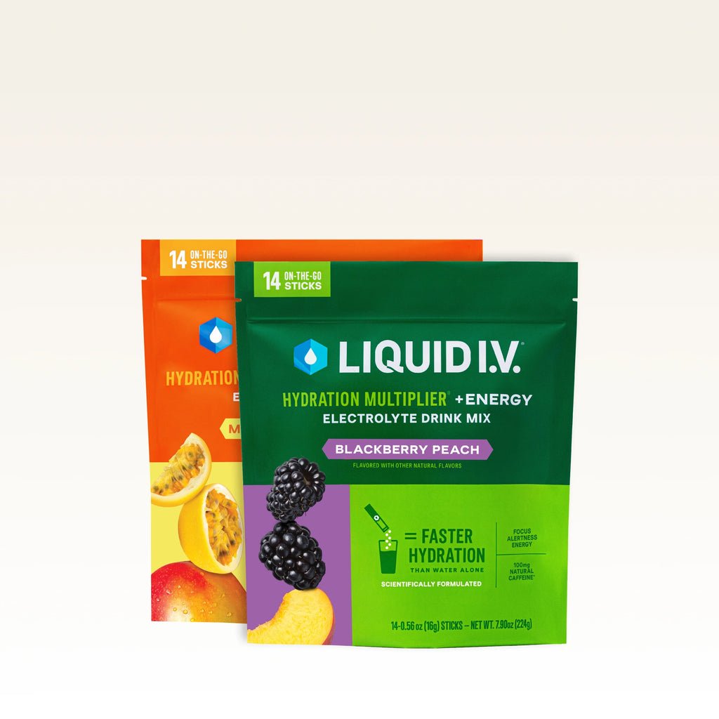 Liquid I.V. Energy & Immune Support Bundle, 2 Flavors, Bundles