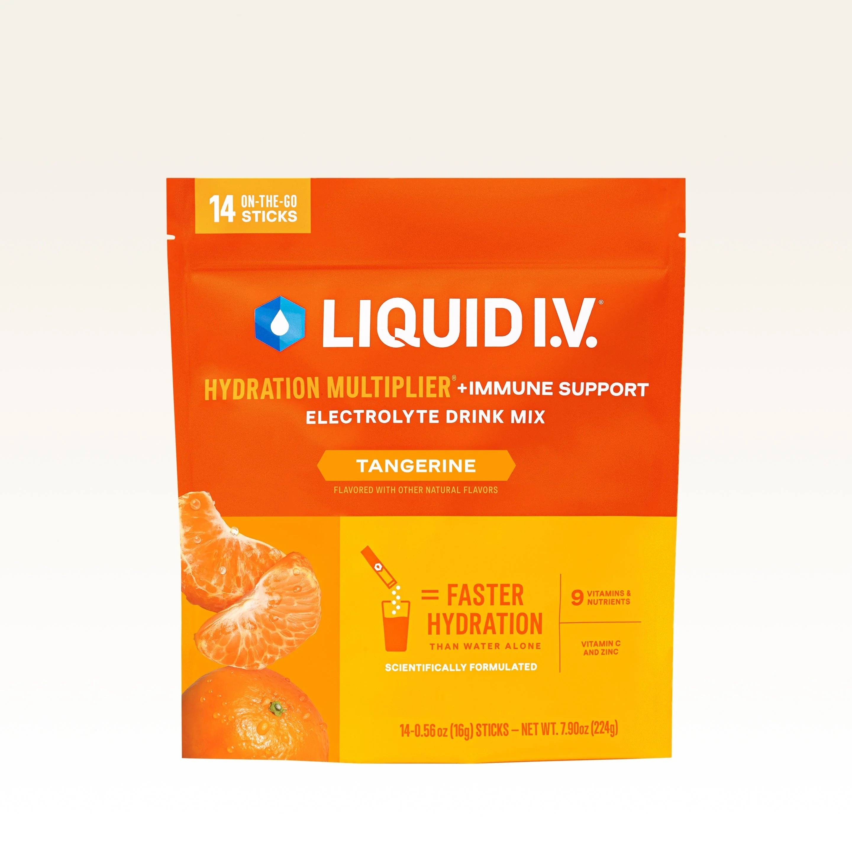 Liquid I.V. Tangerine Hydration Multiplier® +Immune Support