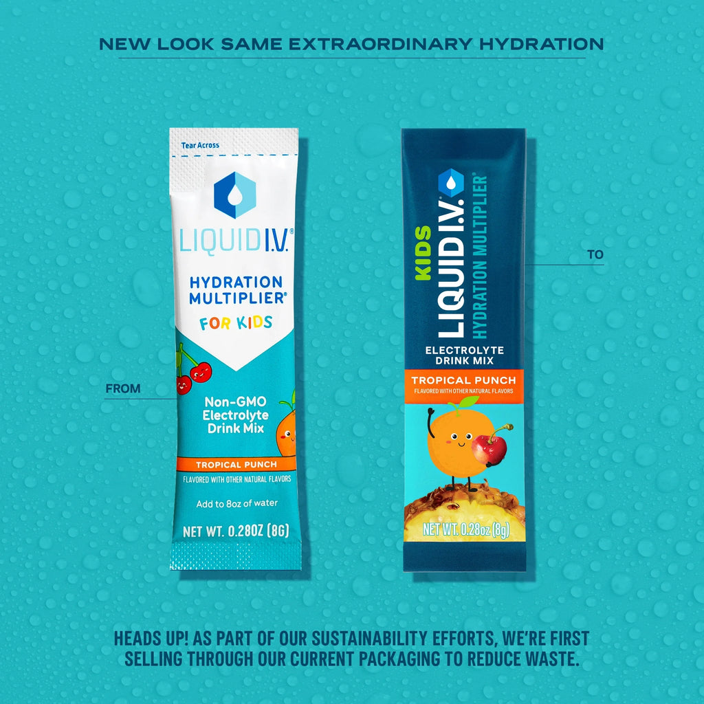 Liquid I.V. Tropical Punch Hydration Multiplier® For Kids, Hydration Multiplier For Kids
