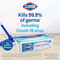 Clorox Disinfecting Wet Mopping Cloths | 12 ct. and 24 ct., Floors