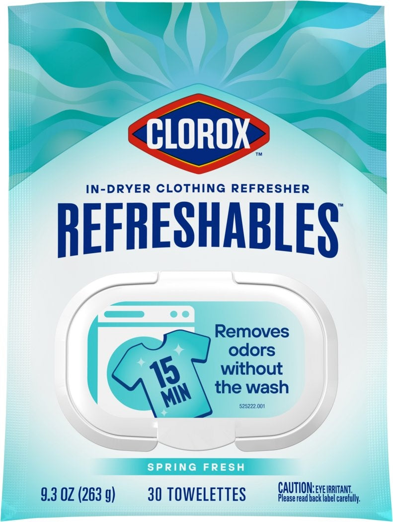 Clorox Refreshables In-Dryer Clothing Refresher | 30 ct., Air Care