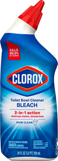 Clorox Toilet Bowl Cleaner – with Bleach | 24 oz., Bathroom